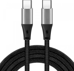 Crni USB-C kabel 1m