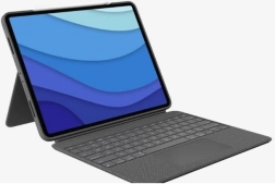Tipkovnica s kućištem Logitech Combo Touch za iPad Pro 12,9'' (5. generacija), siva, US raspored