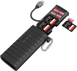 Multifunkcionalni čitač kartica SD i TF Telesin