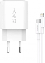 Brzi punjač FONENG 25 W s USB‑C + kabel USB‑C na Lightning