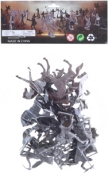 Vitezi u vrećici – plastični set vitezova i konja