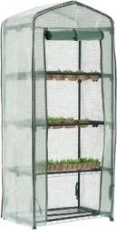 Balkonski plastenik s četiri police 69 × 49 × 160 cm