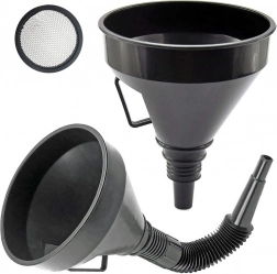 Veliki plastični lijevak za gorivo sa sitom