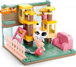 Sluban Mini Konstruktorski set Kutak za mačke
