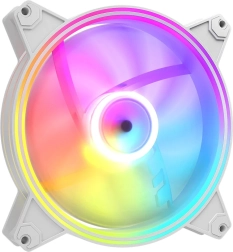 Bijeli 140 mm ARGB ventilator Volcano Apex
