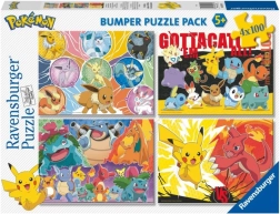Pokémon puzzle 4x100 dijelova