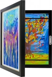 Umjetnički okvir za dječje crteže A4 s prostorom za pohranu 150 radova KRUZZEL