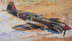 Model aviona Curtiss P-40K Kittyhawk Mk. III 1/72