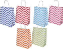 Darovna papirnata vrećica s kolorističkim motivom