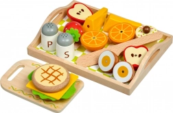 Lucy & Leo drveni doručak set s magnetima na pladnju