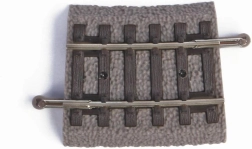 Piko zakrivljena tračnica R1 7,5° s podlogom H0