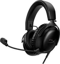 Hyperx cloud iii crne gaming slušalice s mikrofonom