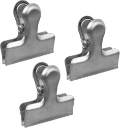 Klipovi za vrećice za začine, nehrđajući čelik, 3 kom