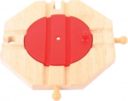 okretaljka s 4 izlaza Bigjigs Rail