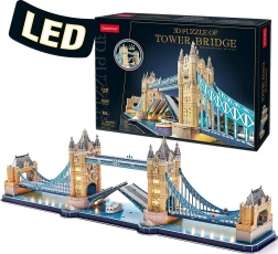 Svjetleća 3D slagalica Tower Bridge - 222 dijelova