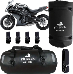 Vodonepropusna motociklistička i biciklistička torba preko ramena 40 l