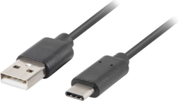 USB kabel USB-C na USB-A 3.1 1,8 m crni od pune bakra