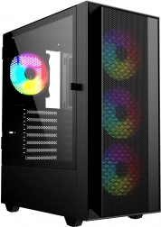 Računalno kućište midi tower Fornax 4000 ARGB crno