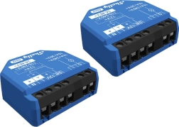 Set 2 pametnih releja Shelly 1 Gen3 s Wi‑Fi i Bluetooth