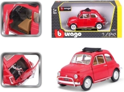 Bburago 1:24 Fiat 500L (1968) Crveni