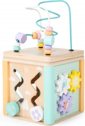 Drvena edukativna kocka Ecotoys