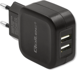 Mrežni punjač Qoltec 17W 2xUSB