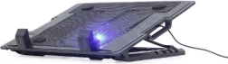 Hladnjak podloga za prijenosna računala do 17″ s ventilatorom i LED pozadinskim osvjetljenjem