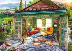 Ravensburger puzzle Tuscan Oasis 1000 dijelova