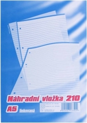 Zamjenska punjenja za karis blok A5, linirano, 100 listova