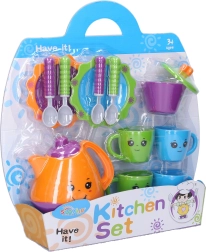 Šarena čajna posuda s licima za djecu