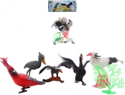 Set plastičnih ptičica s dodacima u vrećici