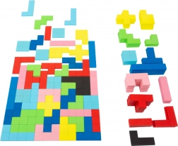 Small Foot drvena mozaična slagalica 114 kom