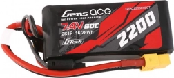 Baterija Gens Ace LiPo 2200mAh 7,4V 60C s konektorom XT60