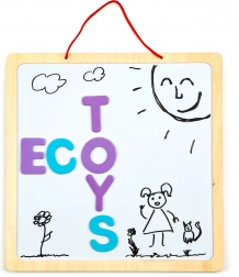 Edukativna magnetska ploča sa slovima i brojkama 3u1