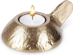 Zlatni aluminijski svijećnjak za lučicu Home Styling Collection