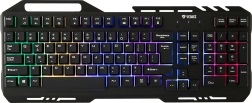 YENKEE gaming tipkovnica Shadow s metalnom pločom i RGB pozadinskim osvjetljenjem