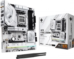ASRock X870 Steel Legend WiFi – ATX matična ploča za AM5 s DDR5, PCIe 5.0 i USB4