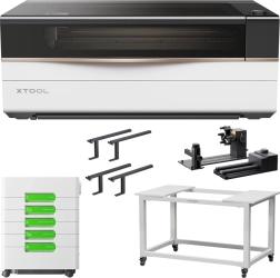 XTool P3 80W laserska gravirka – komplet sve u jednom