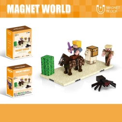 Konstrukcijski set Magnet World Pustinjski Konvoj