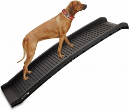 Sklopiva rampa za pse za auto, lagana, protuklizna, do 80 kg Bituxx