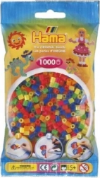 Peglice Hama MIDI prozirne neonske 1000 kom