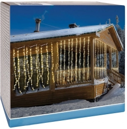 Vanjska svjetleća viseća ledena zavjesa 240 LED 2 m