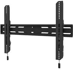 Zidni nosač za TV nagnjivi do 82" - crni