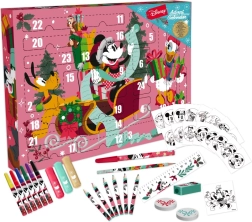 Adventski kalendar DISNEY MINNIE – kreativni set pribora za pisanje