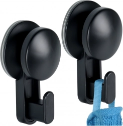 Crne vakuumske kukice 5,5 cm, 2 kom