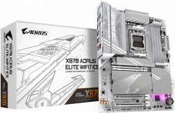 AORUS X870 A ELITE ICE Wi‑Fi 7 ATX matična ploča za AMD Ryzen (AM5, DDR5, USB4, HDMI)
