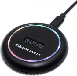 Dok stanica za SSD M.2 NVMe/SATA s USB‑C i RGB osvjetljenjem 2TB