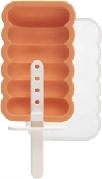 Silikonski kalup za sladolede na štapiću s poklopcem
