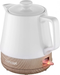 Keramički električni kuhalo za vodu 1,0 l bijelo