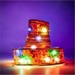 Ukrasna LED vrpca 10 m, 100 LED na baterije – Višebojna